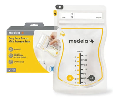 Medela Bolsas Almacenamiento Leche Materna 7.1oz/210ml100uds