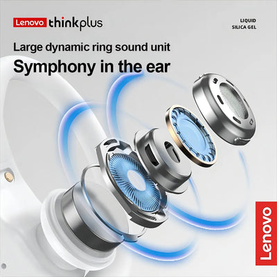Audífonos 100% Lenovo Livepods Lp75 Bluetooth 5.3 Negro