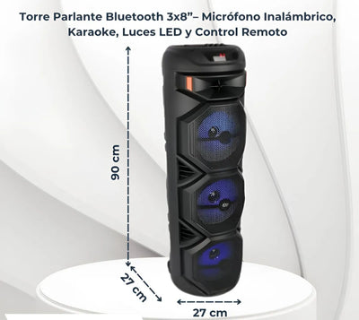Parlante Torre Seisa Yx-s8301 150w Inalámbrico Negro