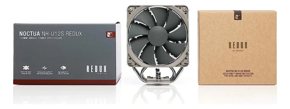 Disipador Noctua Nh-u12s Redux Extremo Cpu Led Gris