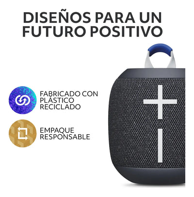 Ultimate Ears Wonderboom 4, Parlante Bluetooth Negro 12V