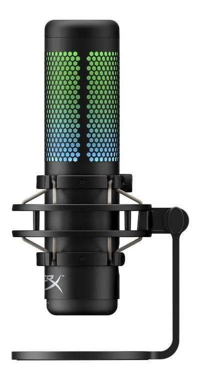 Micrófono HyperX Quadcast QuadCast S Condensador Omnidireccional color blackS