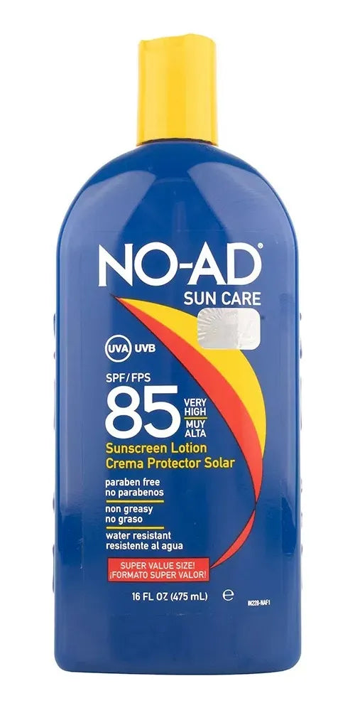 Antisolar Bloqueador Protector Solar Americano No-ad 85 Spf