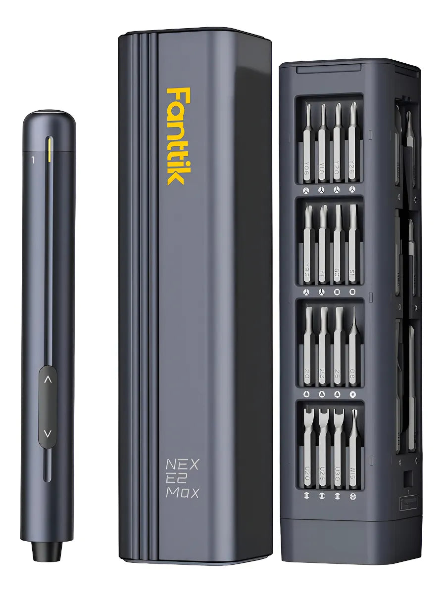 Minidestornillador eléctrico Fanttik E2 Max de 3,7 V, llave en F