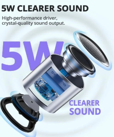 Parlante Tronsmart Nimo Pórtatil Altavoz Bt Waterproof Ipx7 Negro