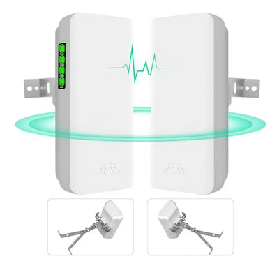 Puente Inalámbrico Para Starlink Internet, 2km 5.8g Wifi Con