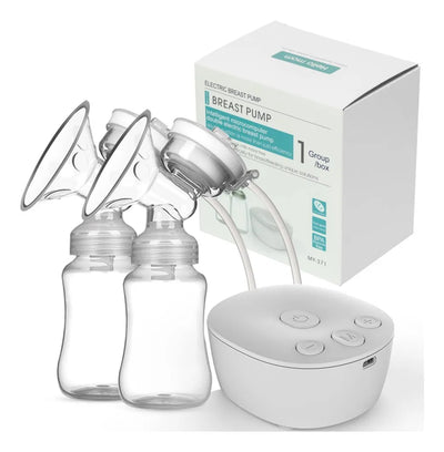 Extractor De Leche Eléctrico Doble My-371 Blanco