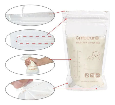 Bolsas Para Almacenamiento De Leche Materna - 30 Unid.