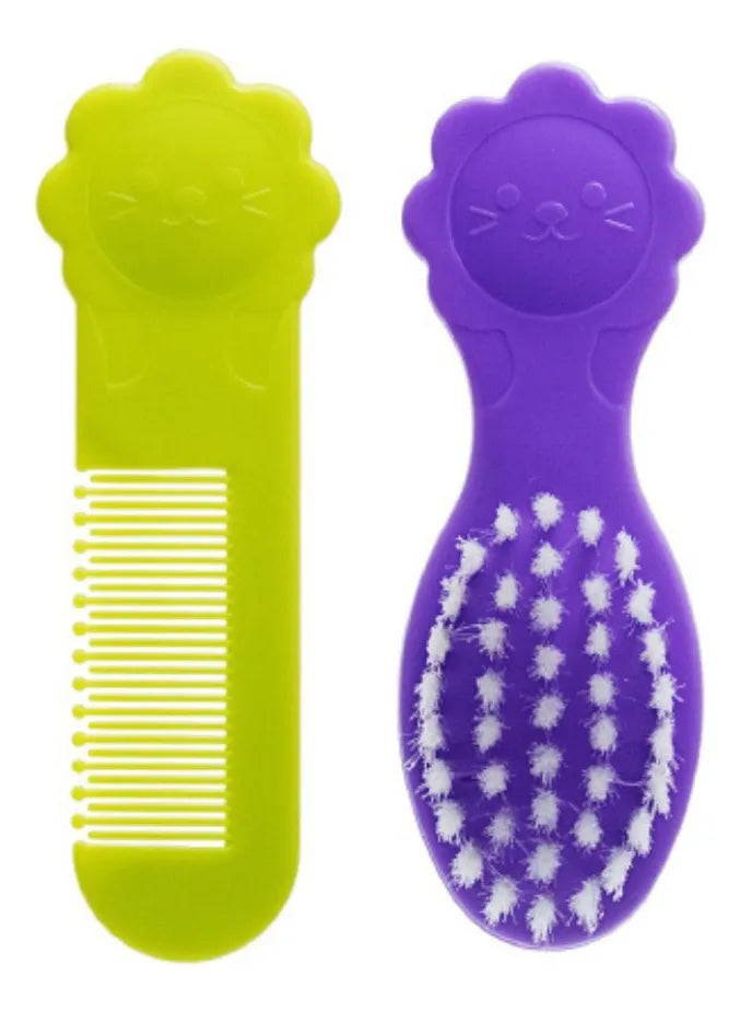 Set Cepillo Y Peine Suave Para Bebés Pigeon