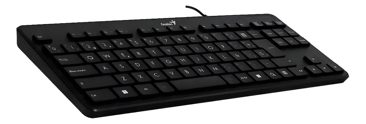 Teclado Compacto Usb Genius Luxemate 110 Español Color Del Teclado Negro