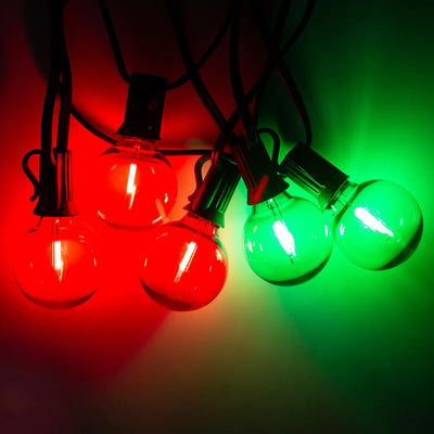 Luces Navidenas Led G40 Rojo Y Verde