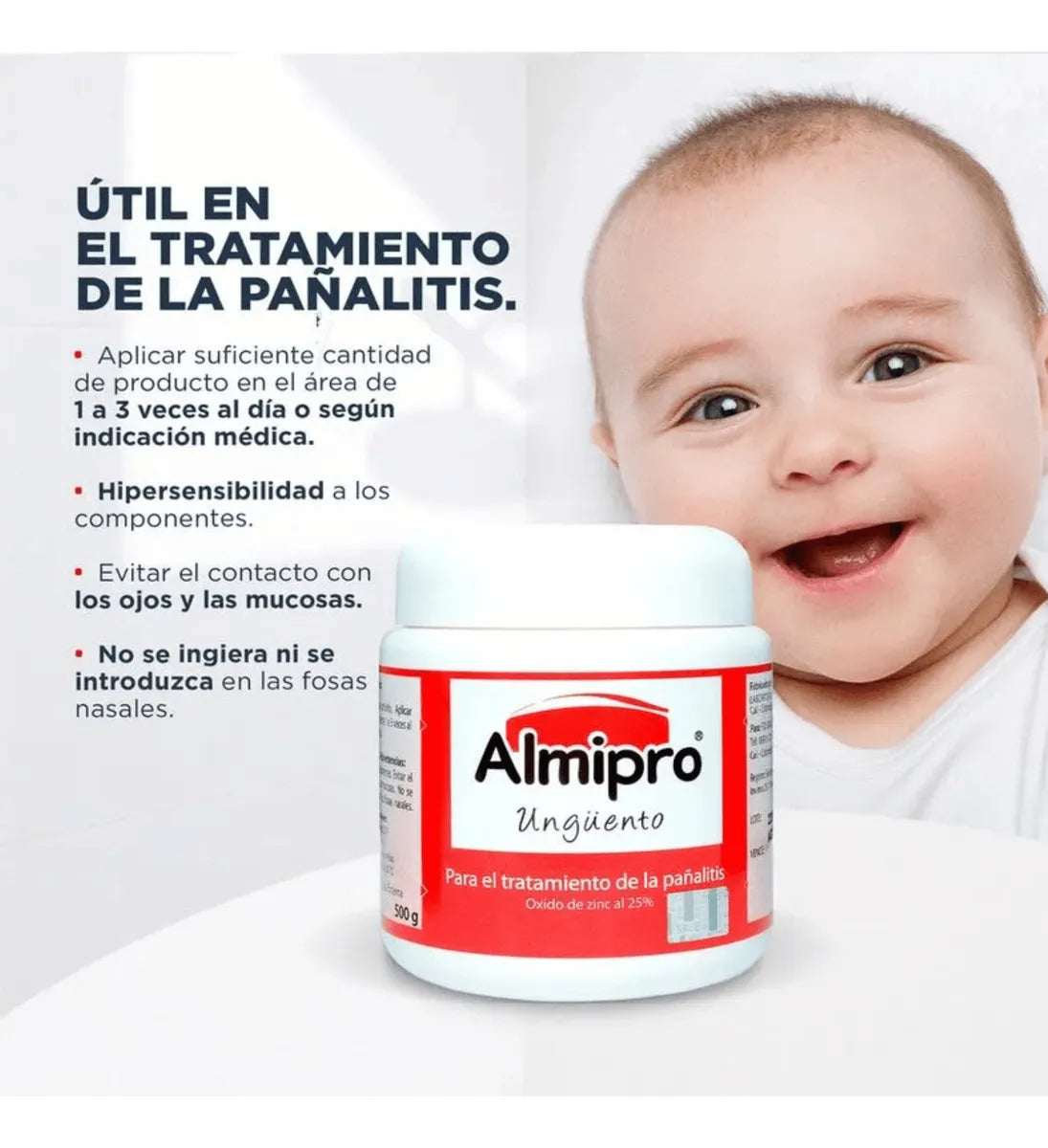 Unguento Crema Almipro 500 G