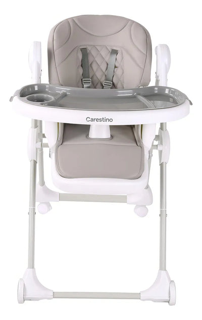 Carestino Petra SL007-GC silla de comer con bandeja extraíble color gris