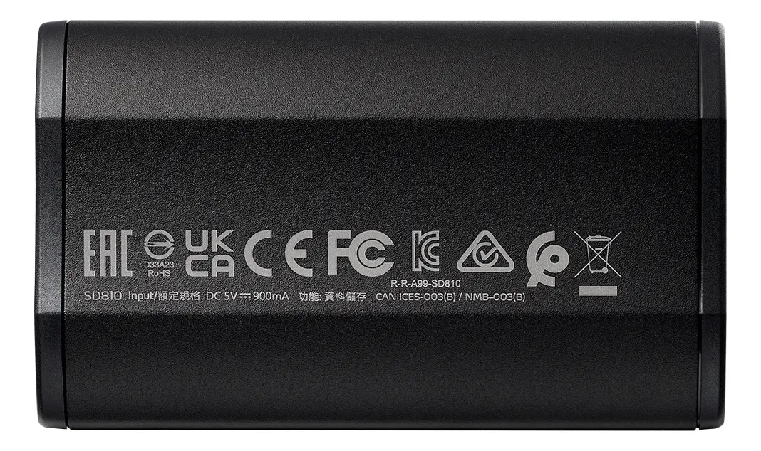 Unidad Solida Externa Adata Sd810 4tb Usb 3.2 (usb-c) Color Negro