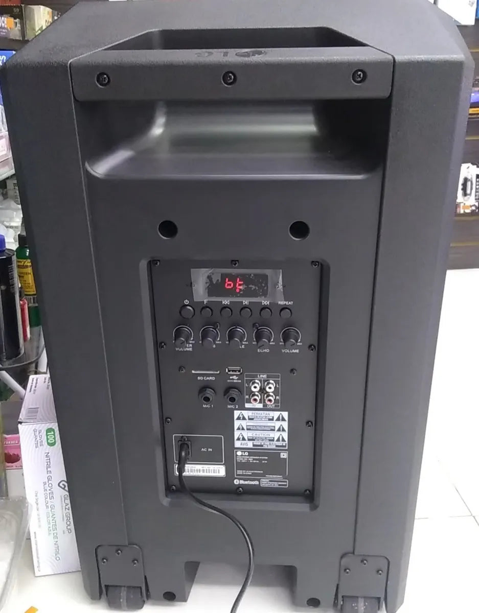 Parlante Bafle Amplificado Lg Alta Potencia Lg Xboom Rm2-80w Negro