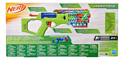 Lanzador Nerf N Series Jadestrike 24 Dardos Color Verde