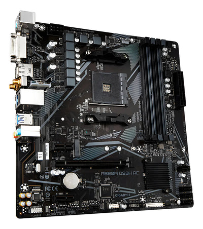 Motherboard Gigabyte A520m Ds3h Ac Am4 Wifi M.2 Nvme