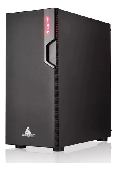 Gabinete Gamer Iceberg Glacius V2 Negro Vidrio +1 Fan 120mm