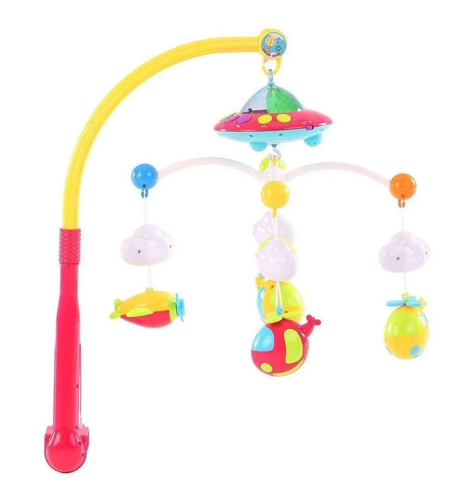 Movil Musical Cuna Para Bebe Proyector Y Control Remoto
