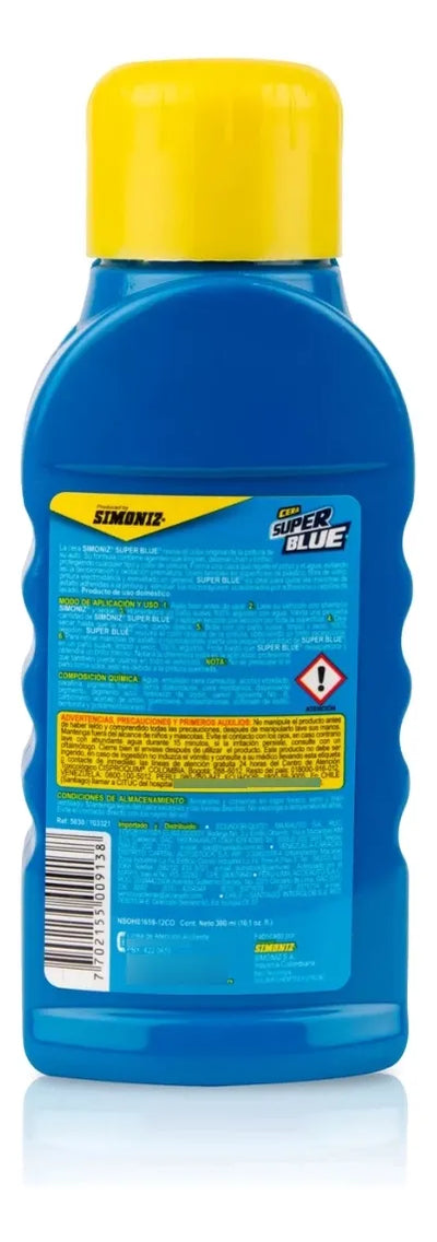 Shampoo Brillo Simoniz 500ml Y Cera Superblue Y Ambientador