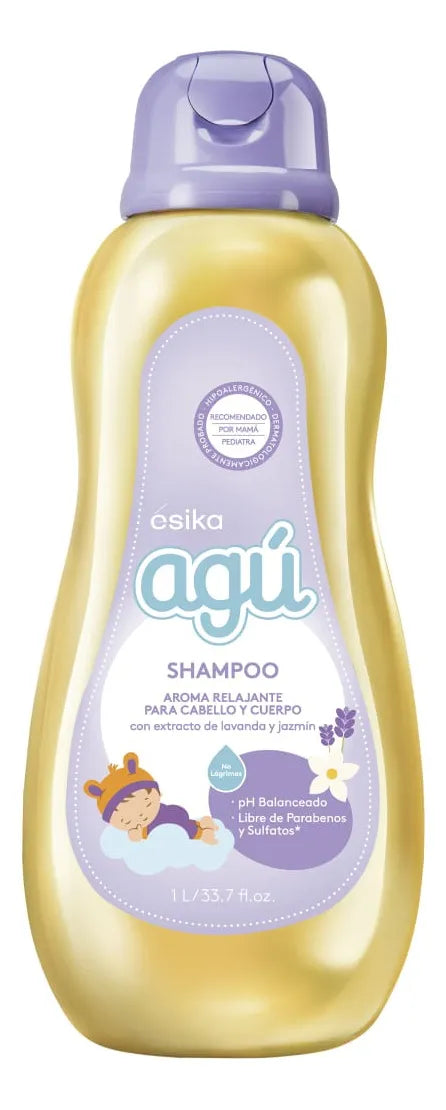 Shampoo Agu Lavanda Y Jazmín Esika