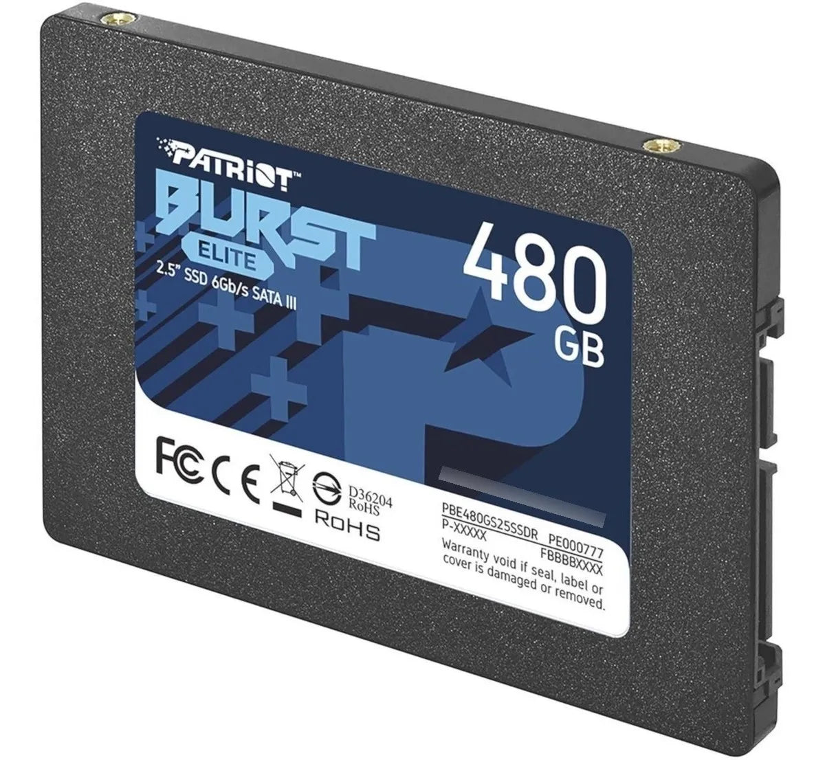 Disco Sólido Ssd 480gb Patriot Burst Elite 2.5