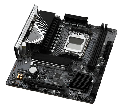 Motherboard Asrock B650m-hdv/m.2 Amd Am5 Ddr5 Color Negro