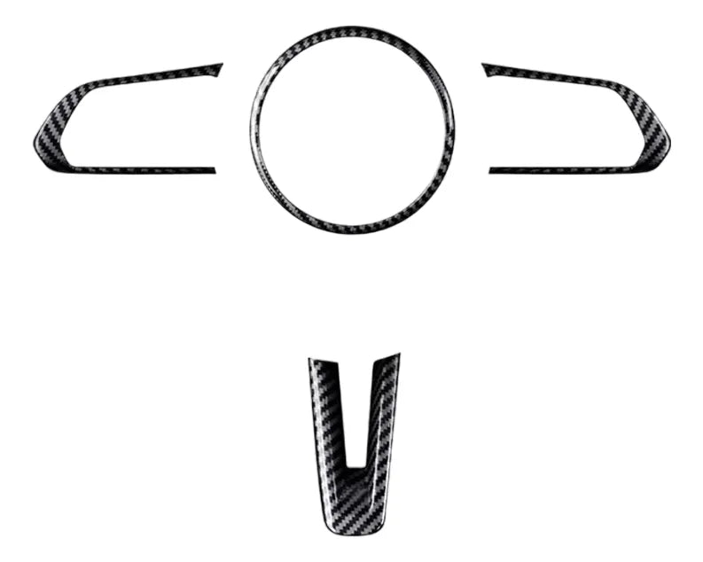 Cubierta Circular Timón Accesorios Mazda Cx30 Fibra Carbono