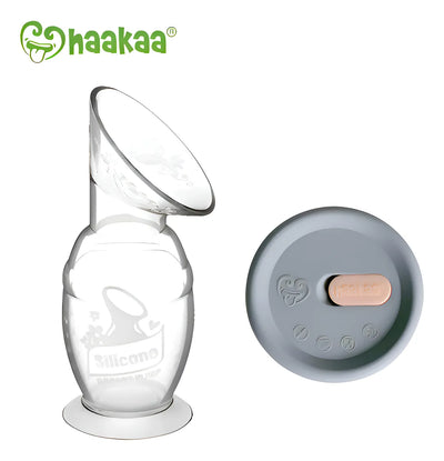 Excelente Extractor De Leche Materna Haakaa 150 Ml Con Tapa