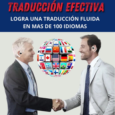 Auriculares Audifonos De Traduccion Simultanea De Idiomas Negro