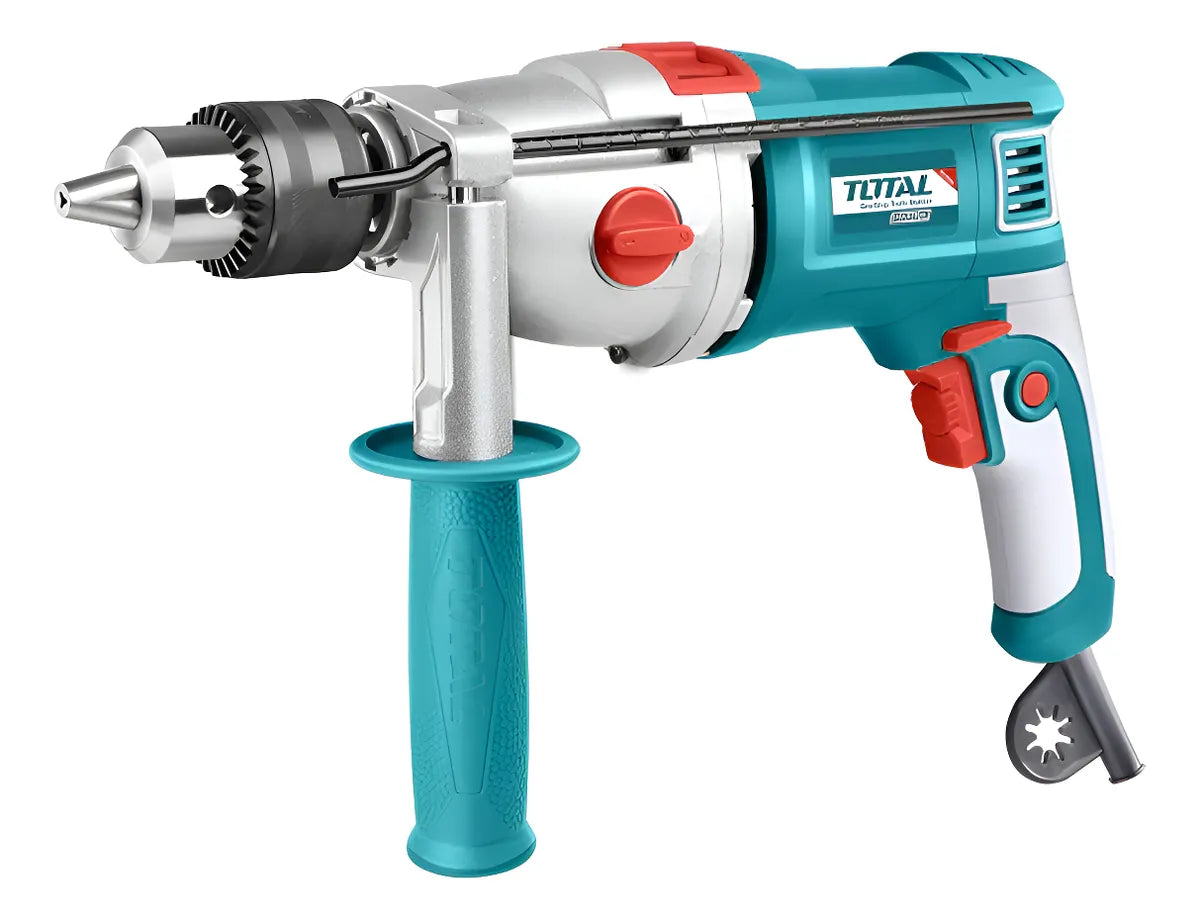 Taladro Percutor 1050w 5/8 Utg111165 Total Tools - Turquesa - 50/60hz