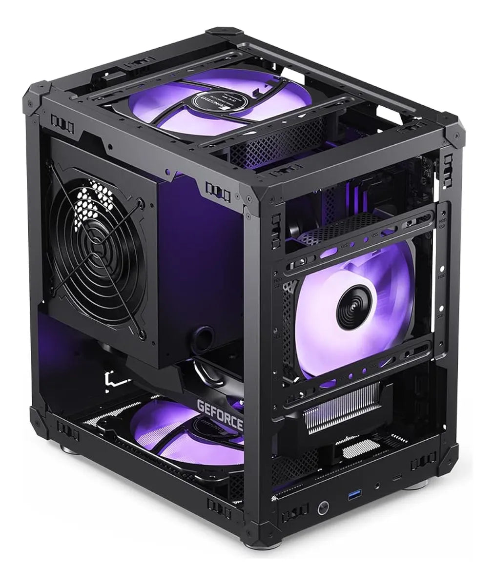 Jonsbo C6 Estuche Malla Mini Matx Negro