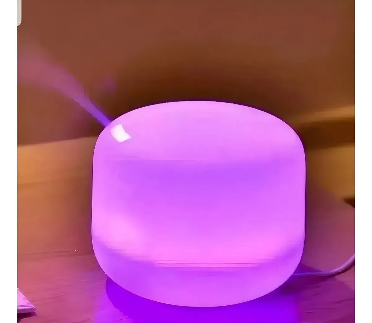 Humidificador Aromatizador Con Difusor De Aire Ultrasónico D - Blanco