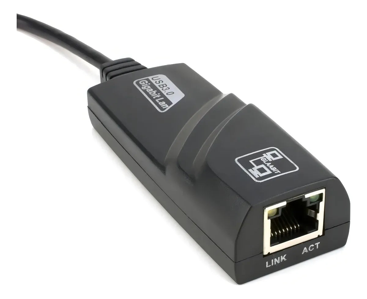 Adaptador ethernet usb 3.0 para rede Rj45 lan Dacar