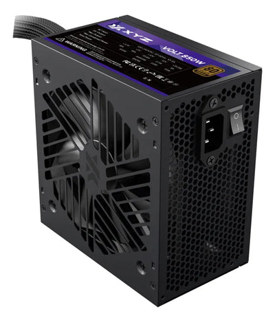 Fuente De Poder Certificada Xyz Volt 850w 80+ Bronce Negro