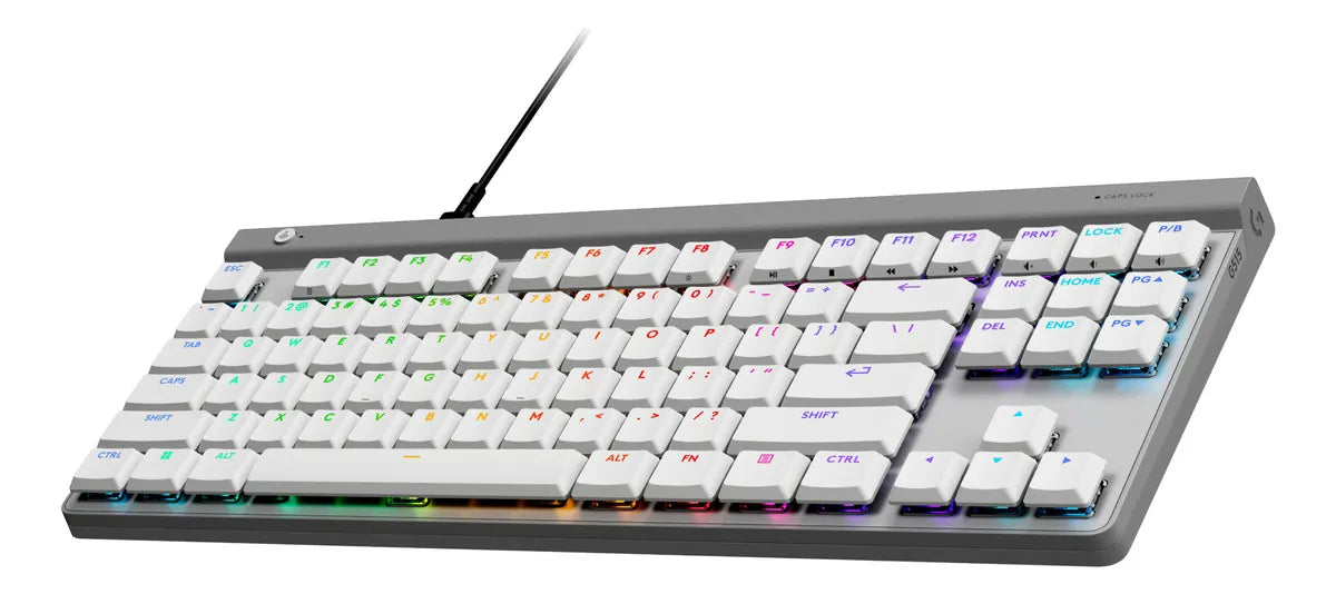Teclado Gamer Con Cable Logitech G515 Tkl, Blanco Inglés