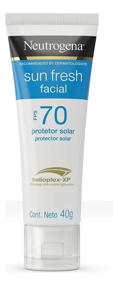 Protector Solar Neutrogena Fresh Facial Fps70 X 40G