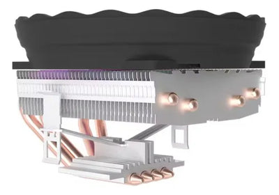 Aigo Ice400x 4 Tubos De Calor Ventilador Enfriador Cpu Rgb Negro