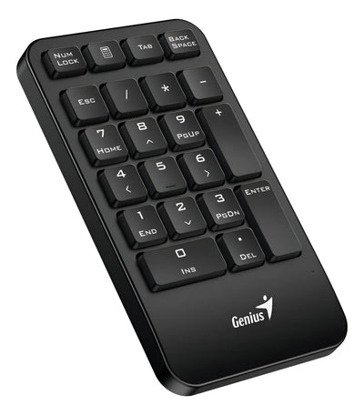 Teclado Numerico Inalambrico Para Pc O Notebook Genius 1000 Teclado Negro Idioma Español Latinoamérica