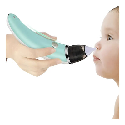 Aspirador Nasal Eléctrico Bebés Y Niños Limpia Mocos Verde Claro -rosa