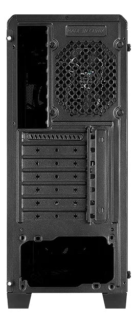 Gabinete Chasis Gamer Aerocool Ore Saturn 4 Ventiladores Color Negro