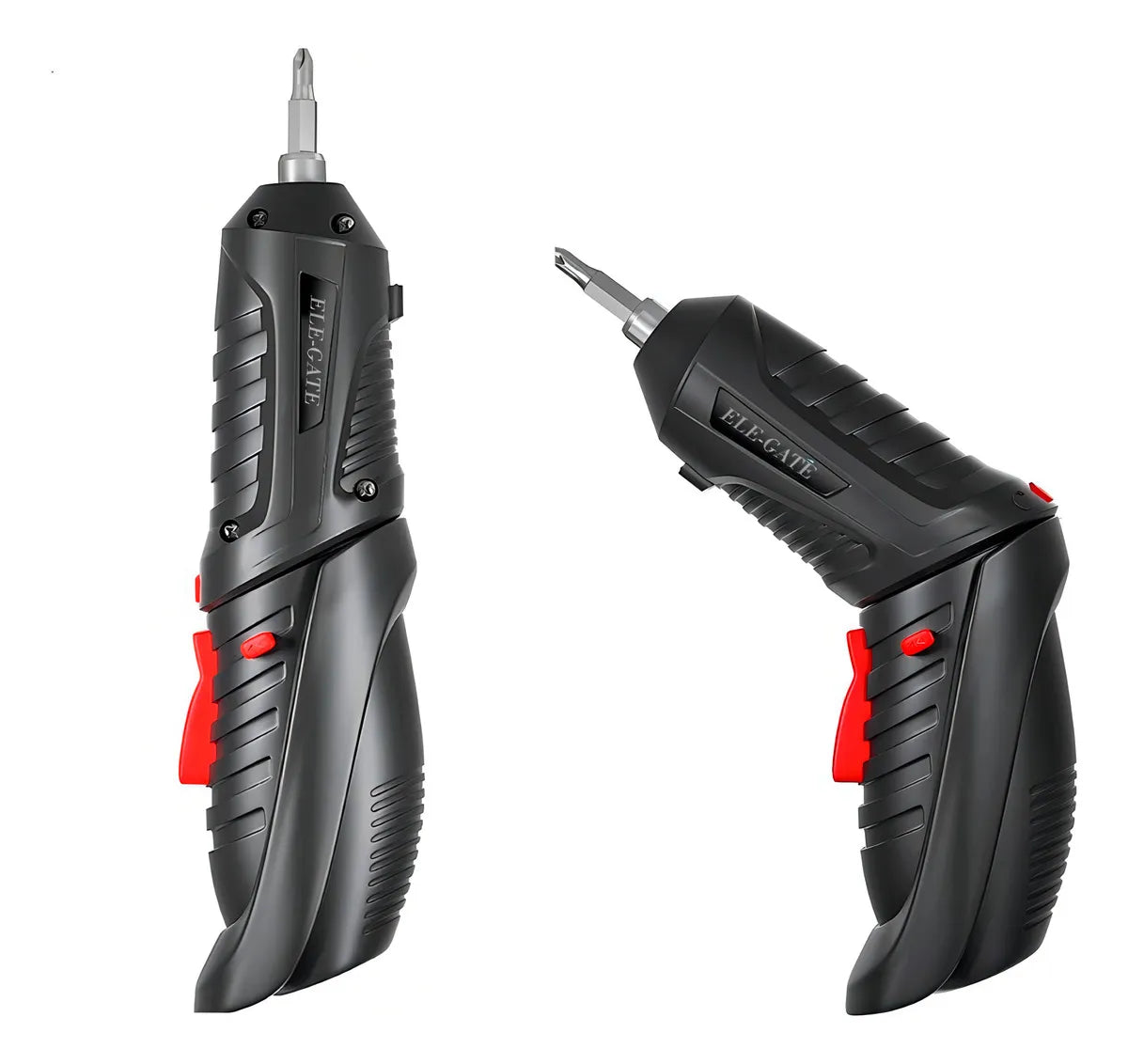 Destornillador Eléctrico Taladro Inalámbrico Recargable Color Negro