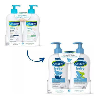 Kit Cetaphil Baby Shampo + Crem Blanco