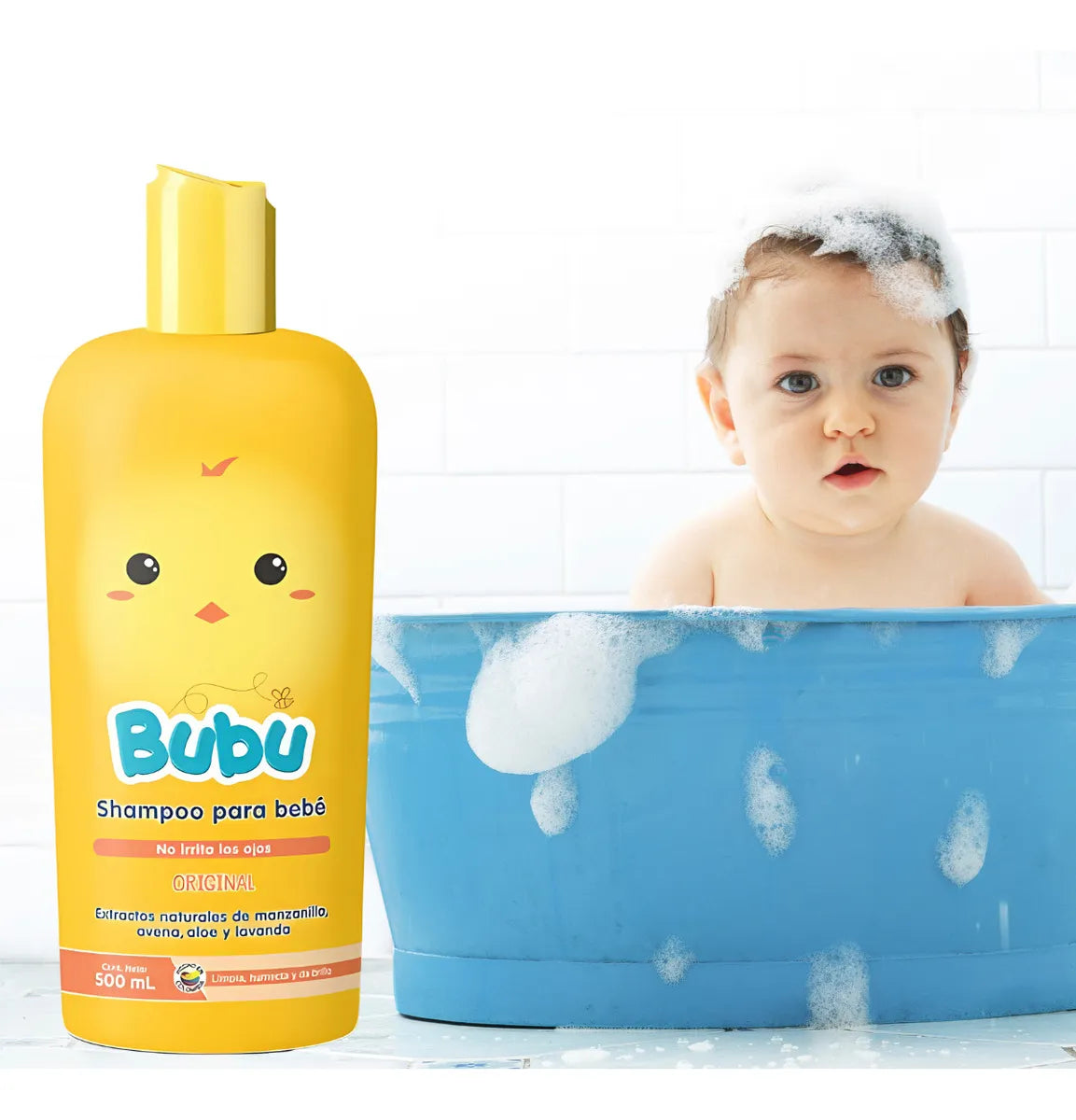 Shampoo Manzanilla 500 Ml Bubu Baby
