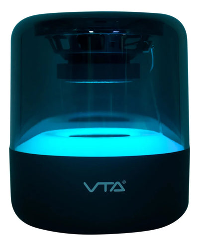 Parlante 10w Vta Bubble Con Radio Fm Color Negro