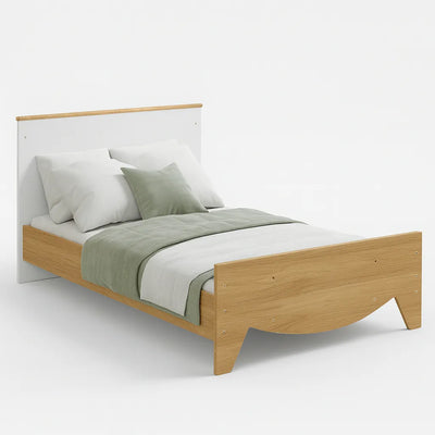 Cuna Convertible 3 En 1 Blanca Para Bebé Minicama Y Cama Blanco