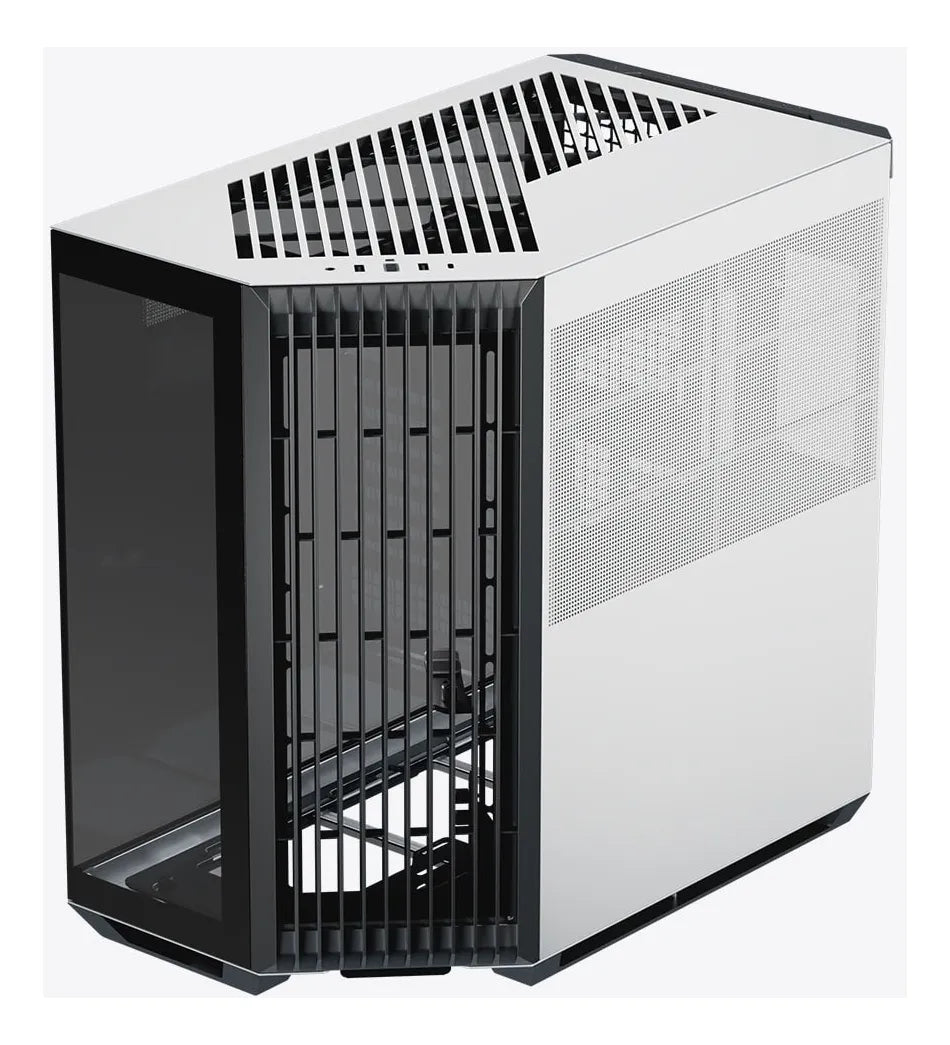 Gabinete Gamer Apnx V1 Blanco Y Negro V1-bw-v1 Alta Gama