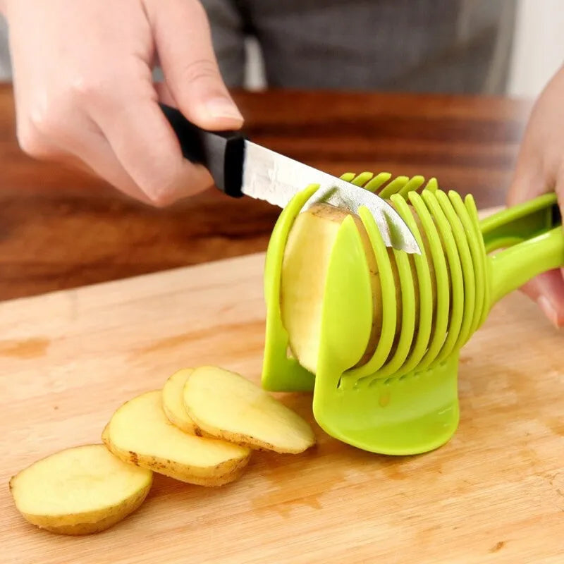 Rebanador Cortador Para Tomate,frutas Y Verduras