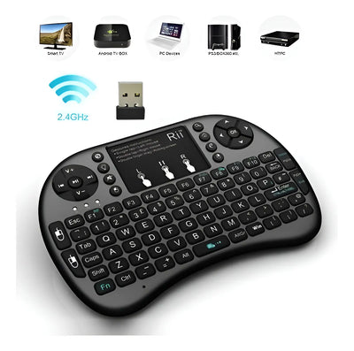 Mini teclado de control Wifi con panel táctil LED