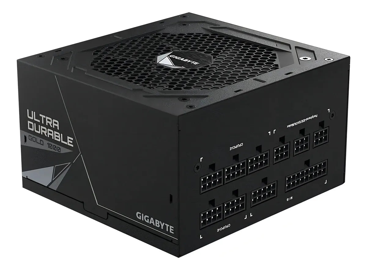 Fuente De Poder 1000w 80+gold Gigabyte Full Modular Ud1000gm Color Negro